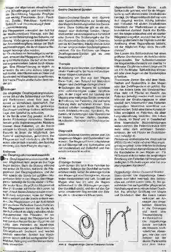 Vorschauseite 3: Pflege in Therapie und Diagnostik 9. Folge: Sonden
