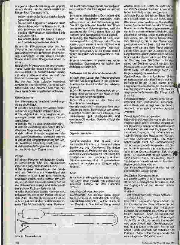 Vorschauseite 5: Pflege in Therapie und Diagnostik 9. Folge: Sonden