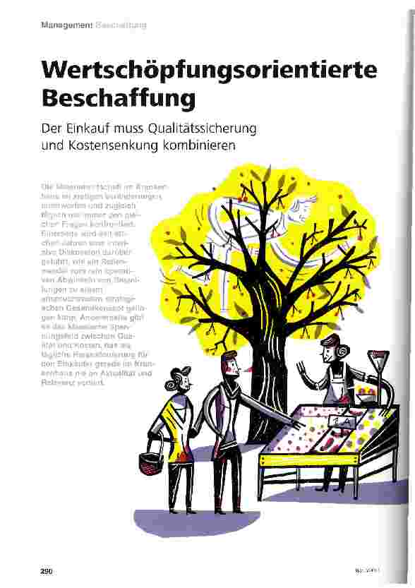 Vorschauseite 1: Wertschöpf ungsorientierte Beschaffung