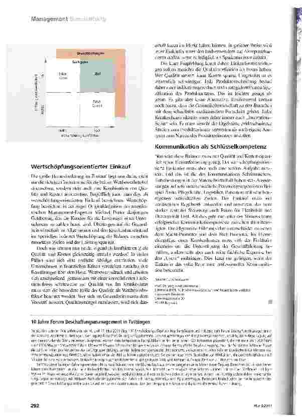 Vorschauseite 3: Wertschöpf ungsorientierte Beschaffung