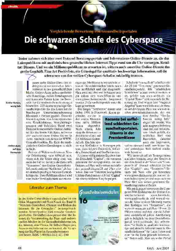 Vorschauseite 1: Die schwarzen Schafe des Cyberspace