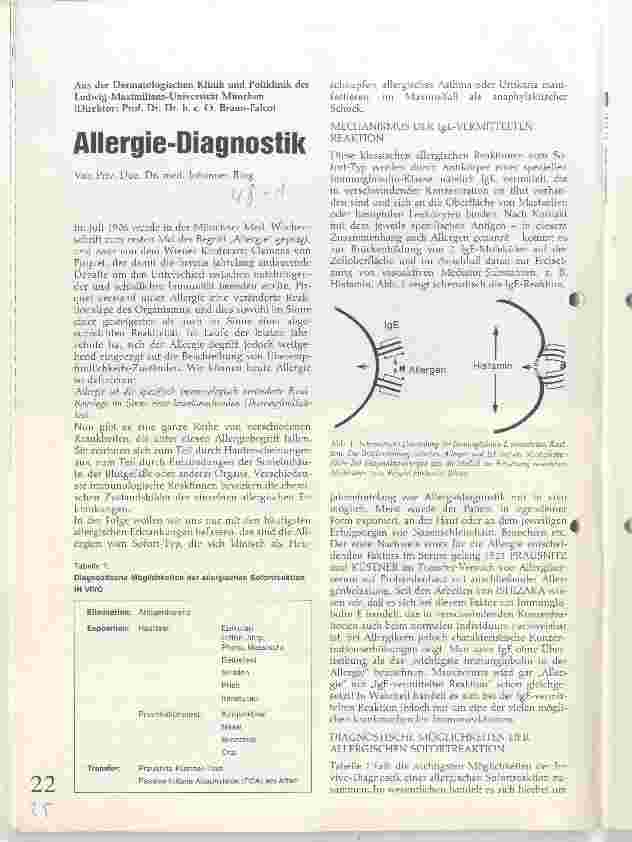 Vorschauseite 1: Allergie-Diagnostik
