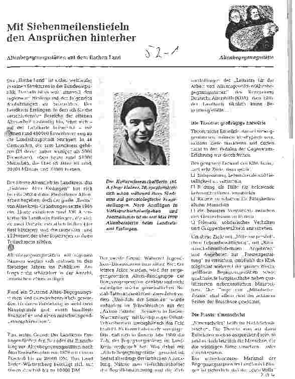 Vorschauseite 1: Mit Siebenmeilenstiefeln den Ansprüchen hinterher