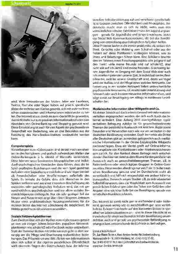 Vorschauseite 2: Das Social Web und Beziehungspflege