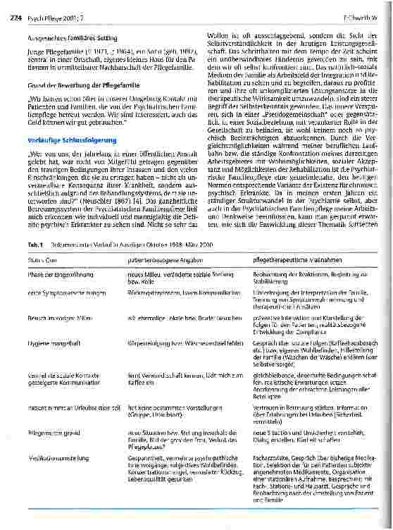 Vorschauseite 6: Die Psychiatrische Familienpflege im Bundesland Steiermark als Modell