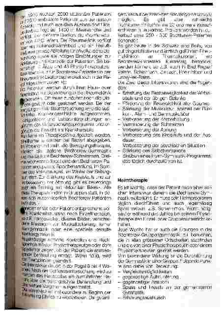 Vorschauseite 5: Die moderne Behandlung des Morbus Bechterew in der Schweiz