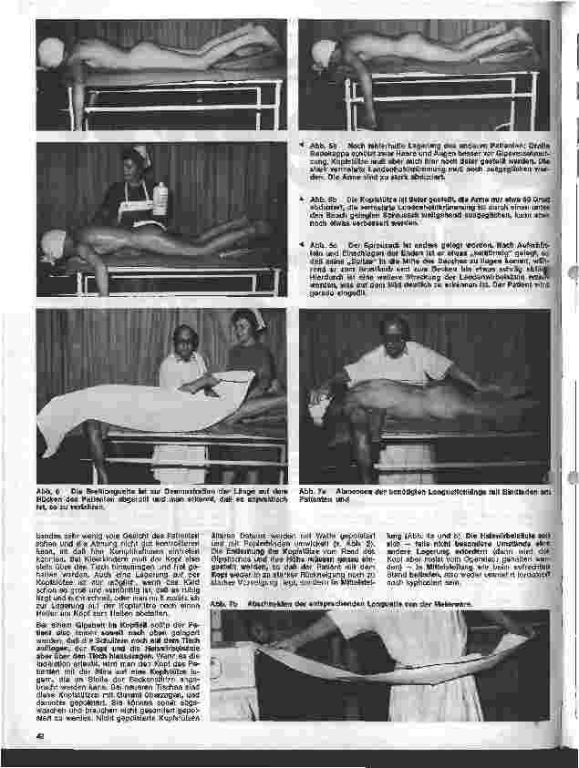 Vorschauseite 4: Grundlagen und Technik des Gipsverbandes 25. Folge: Gipsbett (Rumpf-Liegeschale)