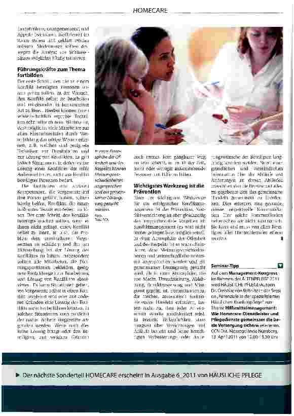 Vorschauseite 3: Techniken des Konfliktmanagements Prävention ist wichtig -und anspruchsvoll