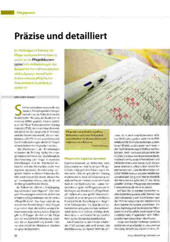 Vorschauseite 1: Präzise und detailliert