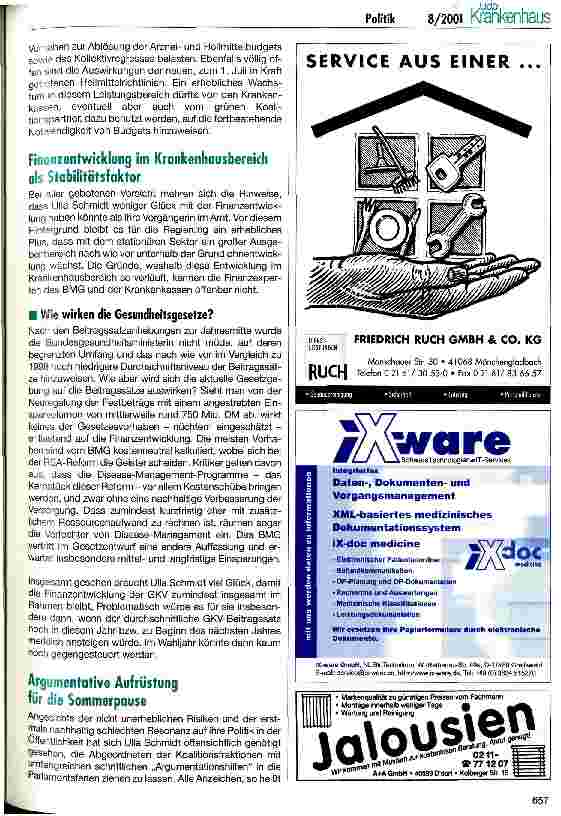 Vorschauseite 3: Sorge vor dem Sommerloch?