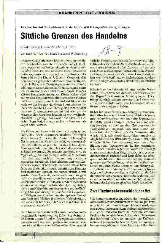 Vorschauseite 1: Sittliche Grenzen des Handelns