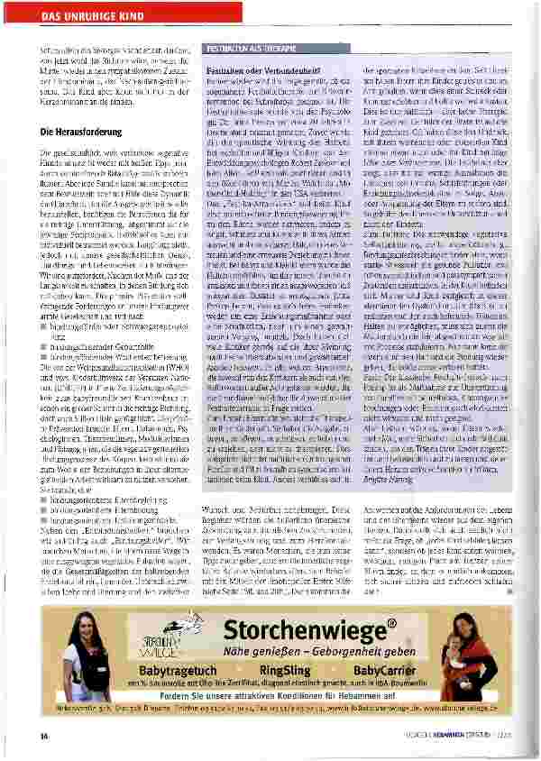 Vorschauseite 5: Gestresste Eltern brauchen Bindungshelfer