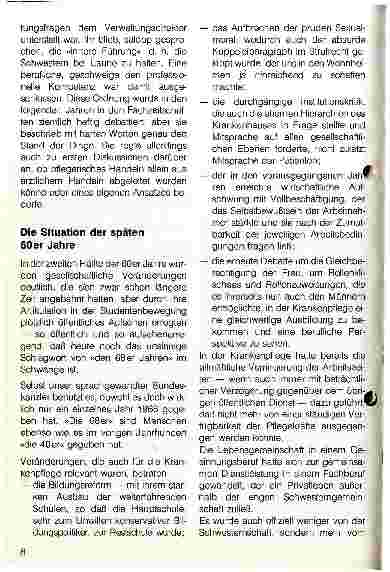 Vorschauseite 4: Der Weg zur professionellen Krankenpflege Eine Ausgeschiedene für eine Ausscheidende