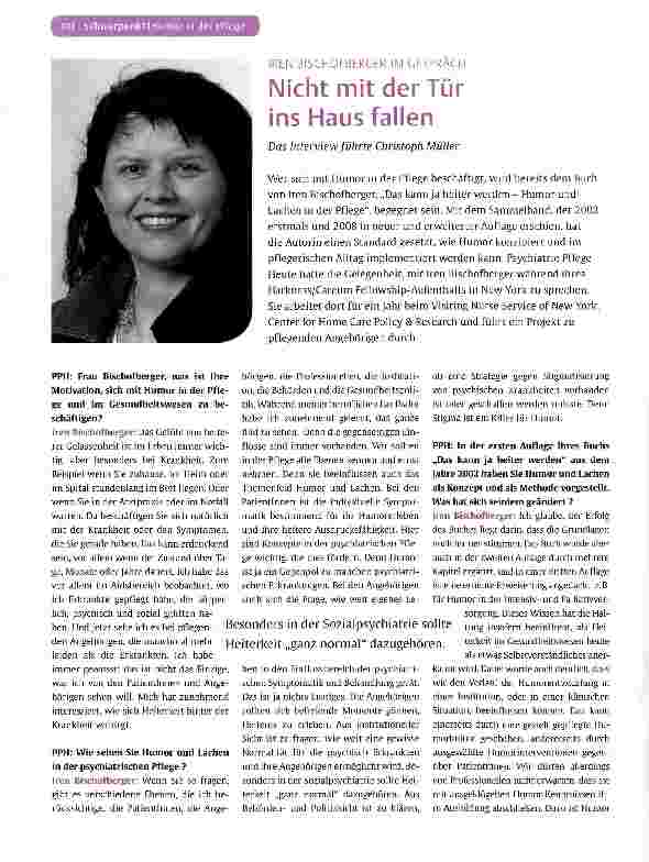 Vorschauseite 1: Nicht mit der Tür ins Haus fallen