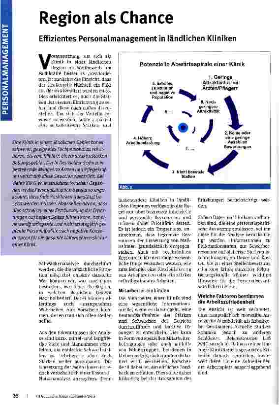 Vorschauseite 1: Region als Chance
