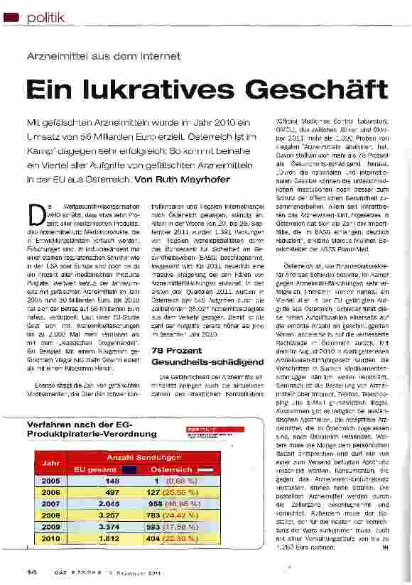 Vorschauseite 1: Ein lukratives Geschäft