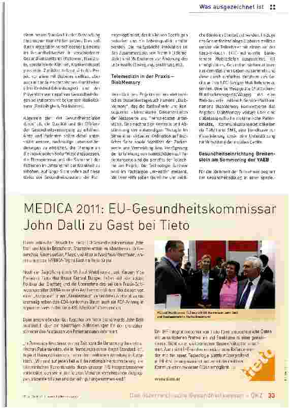 Vorschauseite 2: Diabetikern das Leben erleichtern