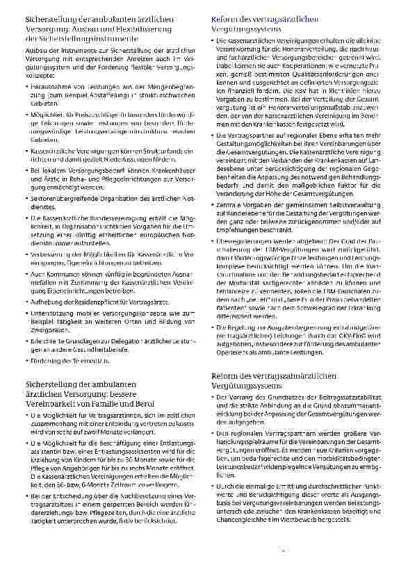 Vorschauseite 2: Das GKV-Versorgungsstrukturgesetz