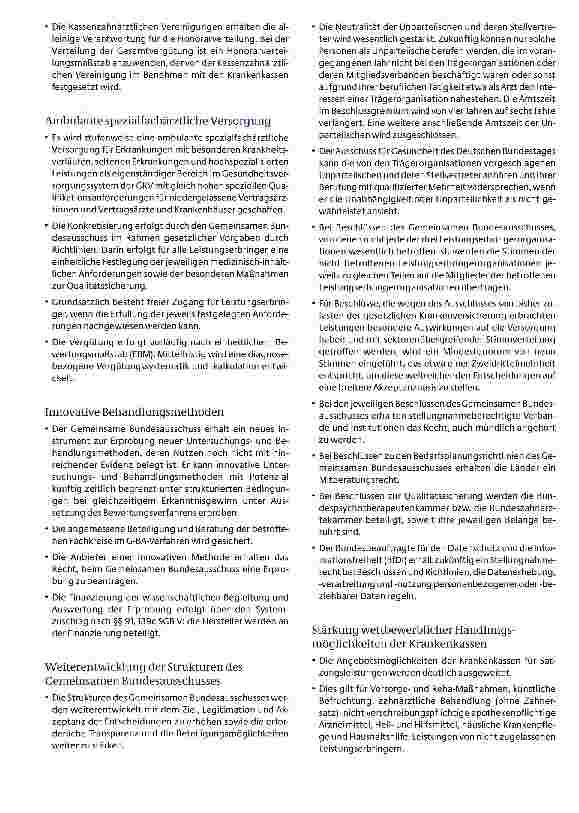 Vorschauseite 3: Das GKV-Versorgungsstrukturgesetz