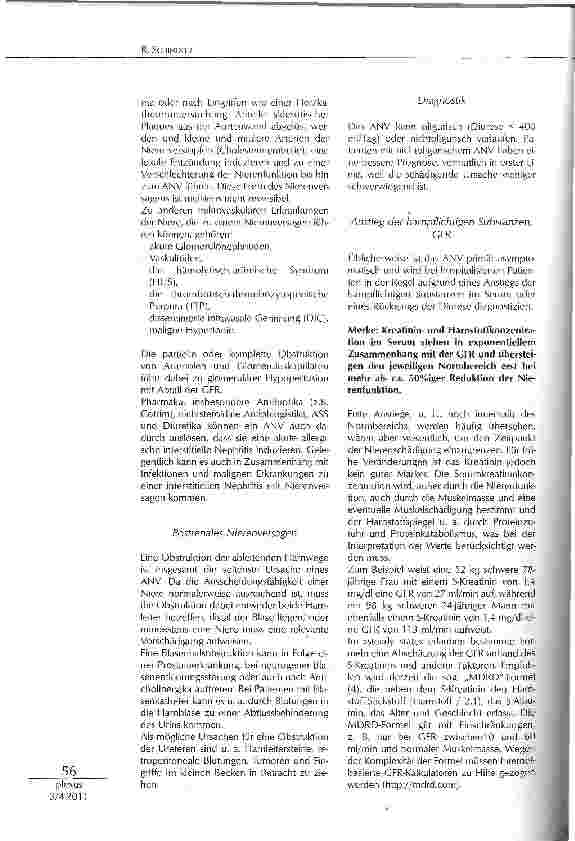 Vorschauseite 5: URSACHEN UND KLINIK DES AKUTEN NlERENVERSAGENS
