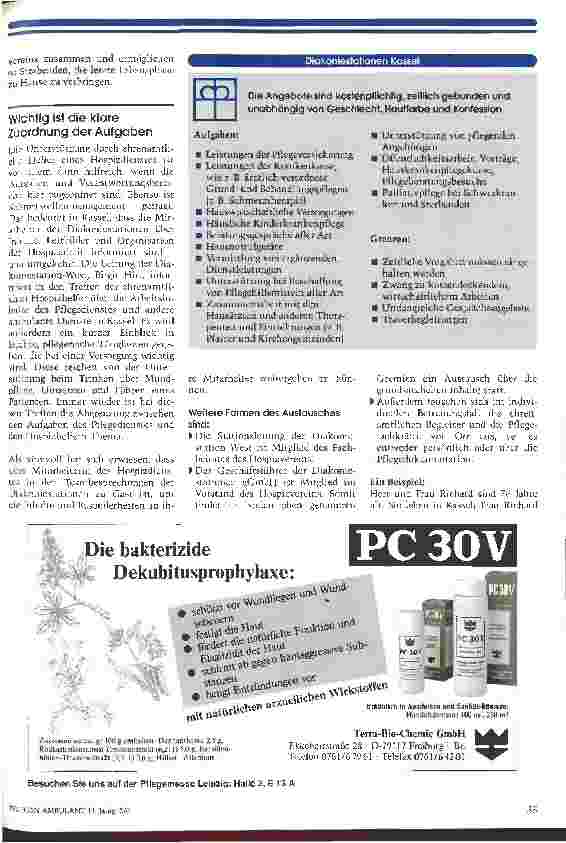 Vorschauseite 2: Gelungenes Zusammenspiel Ehrenamt in der Hospizarbeit