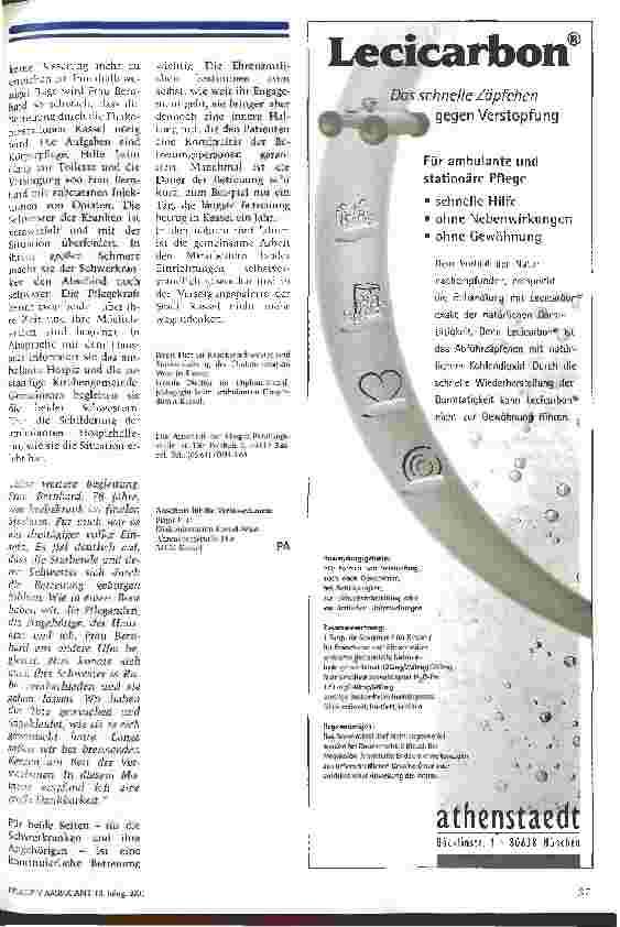 Vorschauseite 4: Gelungenes Zusammenspiel Ehrenamt in der Hospizarbeit