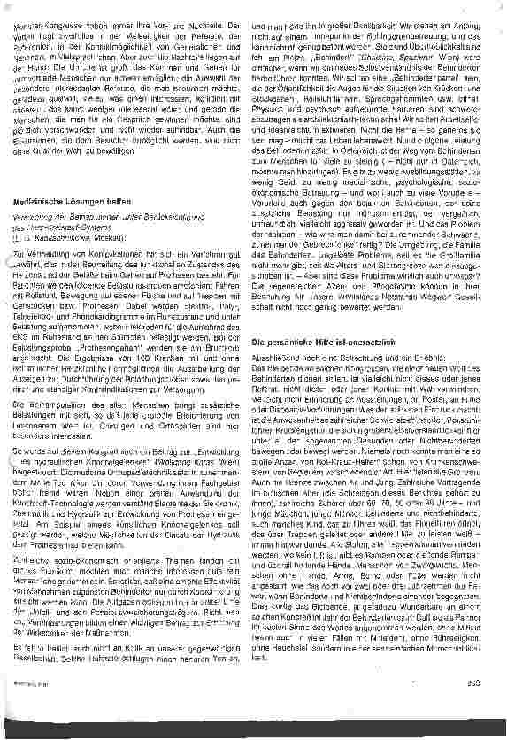 Vorschauseite 2: Der Behinderte in der Gesellschaft