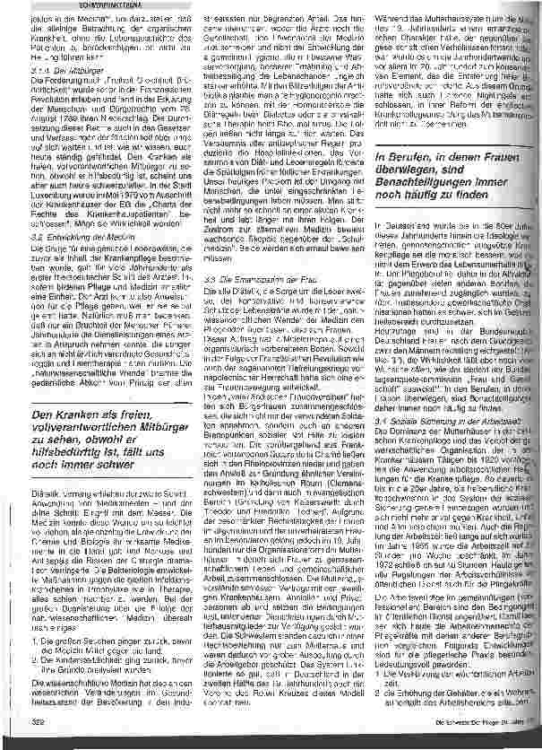 Vorschauseite 3: Das Selbstverständis im Krankenpflegeberuf Tradition und Wandel