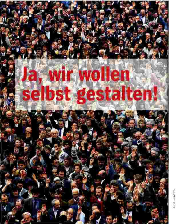 Vorschauseite 1: Ja, wir wo selbst gestalten