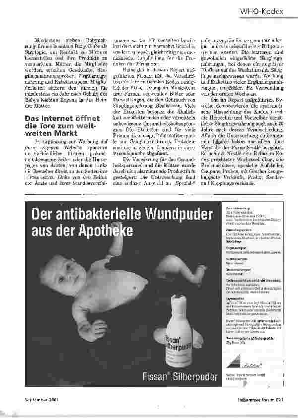 Vorschauseite 2: KODEX - VERSTÖSSEAKTUELLER REPORT DES INTERNATIONAL BABY FOOD ACTION NETWORK (IBFAN)