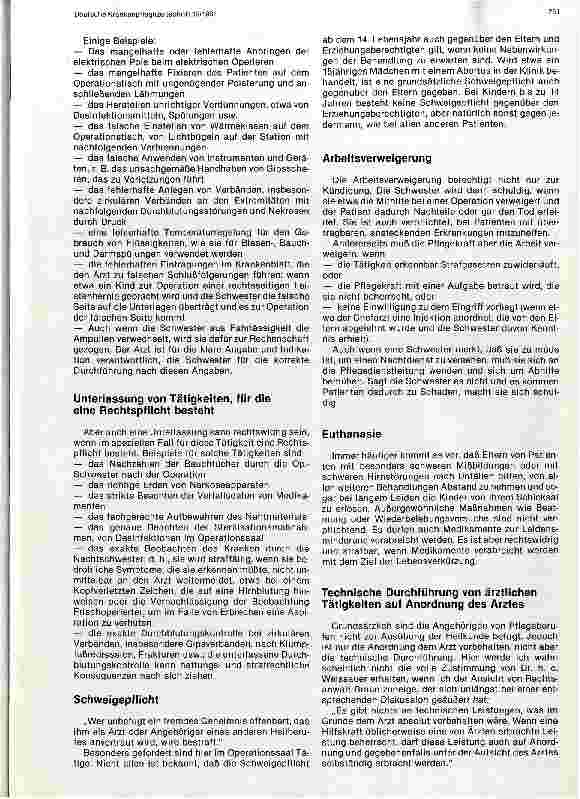 Vorschauseite 3: Haftungsrechtliche und strafrechtliche Fragen in der Kinderkrankenpflege