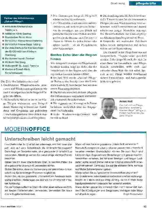 Vorschauseite 2: Gemeinsam Pflegekräfte finden