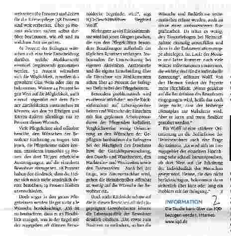Vorschauseite 2: Viele Wünsche bleiben unerfüllt