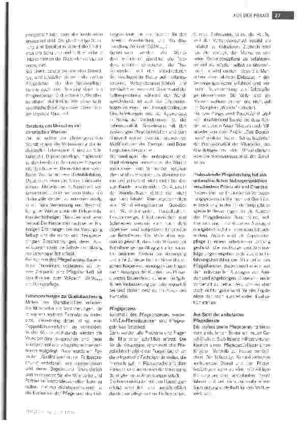 Vorschauseite 6: Patientenedukation bei Menschen mit chronischen Wunden und deren Dependenzpflege - Implementierung und Umsetzung in einem ambulanten Setting mit dem Fokus Verbesserung der Lebensq…