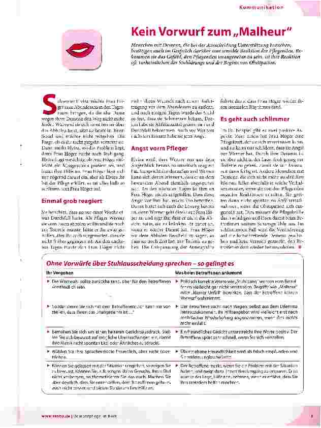 Vorschauseite 1: Kein Vorwurf zum „Malheur