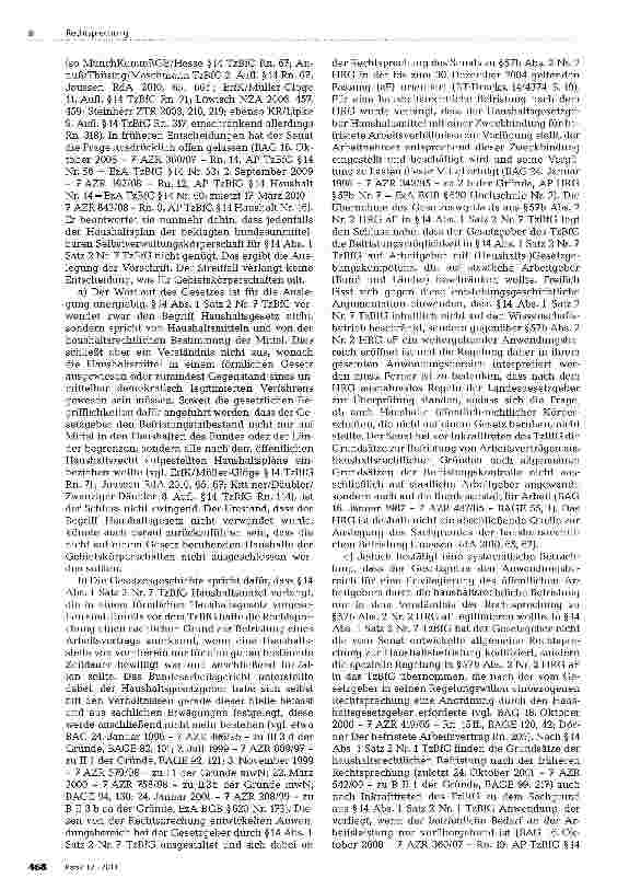 Vorschauseite 3: Befristung durch Haushalt einer Selbstverwaltungskörperschaft