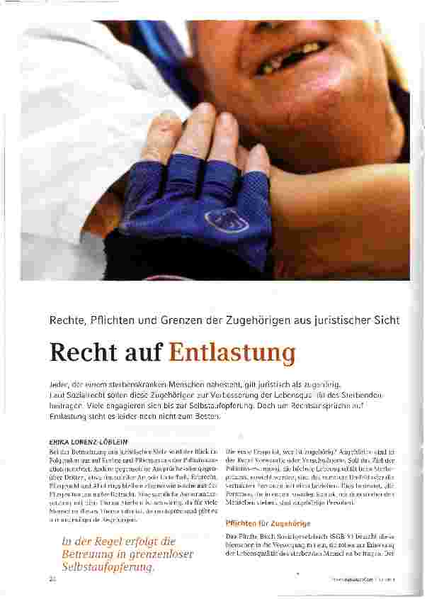 Vorschauseite 1: Recht auf Entlastung