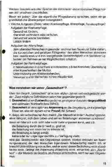 Vorschauseite 2: Pflegeplanung