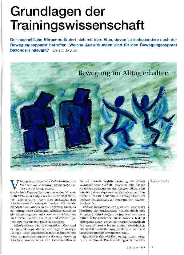 Vorschauseite 1: Grundlagen der Trainingswissenschaft