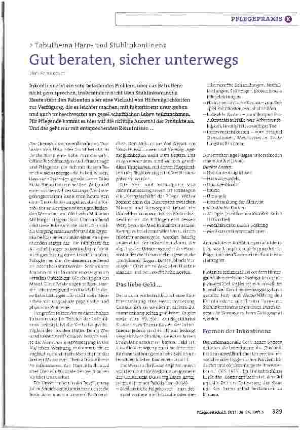 Vorschauseite 1: Gut beraten, sicher unterwegs