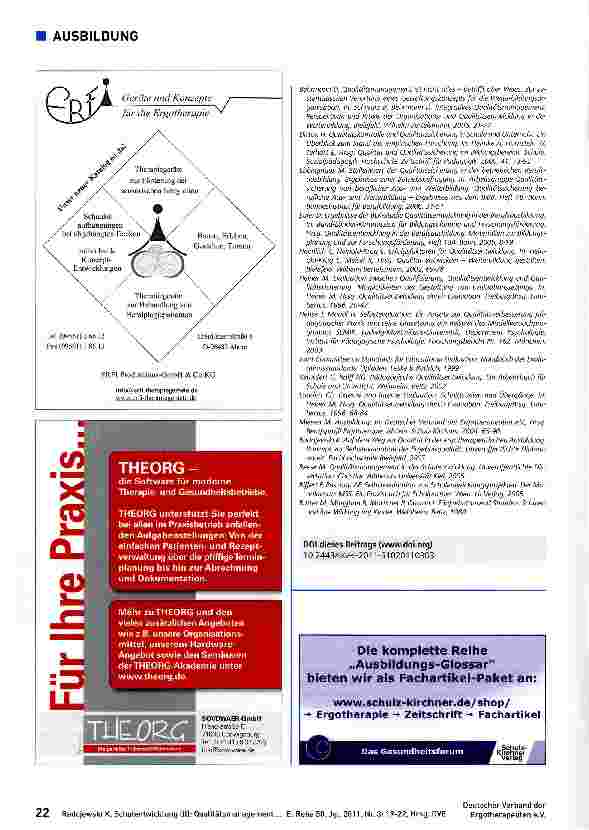 Vorschauseite 4: Ausbildungs-Glossar Teil 12 Schulentwicklung (II): Qualitätsmanagement und Evaluation