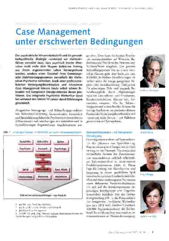 Vorschauseite 1: Case Management unter erschwerten Bedingungen