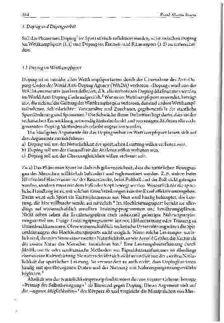 Vorschauseite 2: Dopings Sport und Menschenwürde
