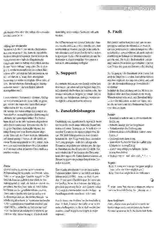 Vorschauseite 2: Literaturrecherche mit CareLit online Evidence Based Nursing - Aktuelles internationales Pflegewissen für die Pflegepraxis