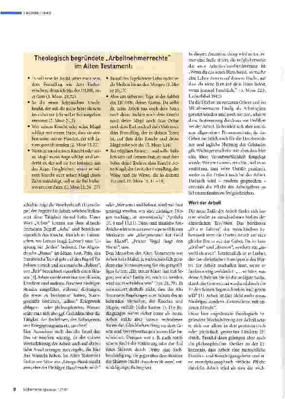 Vorschauseite 3: Jenseits von Gesetz, Messinstrument und BetriebsanweisungEthik des Arbeitsschutzes