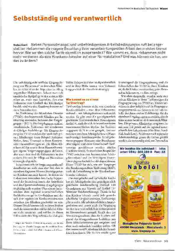 Vorschauseite 1: Selbstständig und verantwortlich