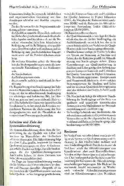 Vorschauseite 3: Qualitätssicherung im Hochschulsystem - die Funktion des Akkreditierungsrates