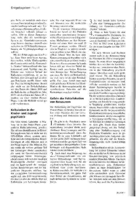 Vorschauseite 4: Psych-Pretest offenbart Diskussionsbedarf