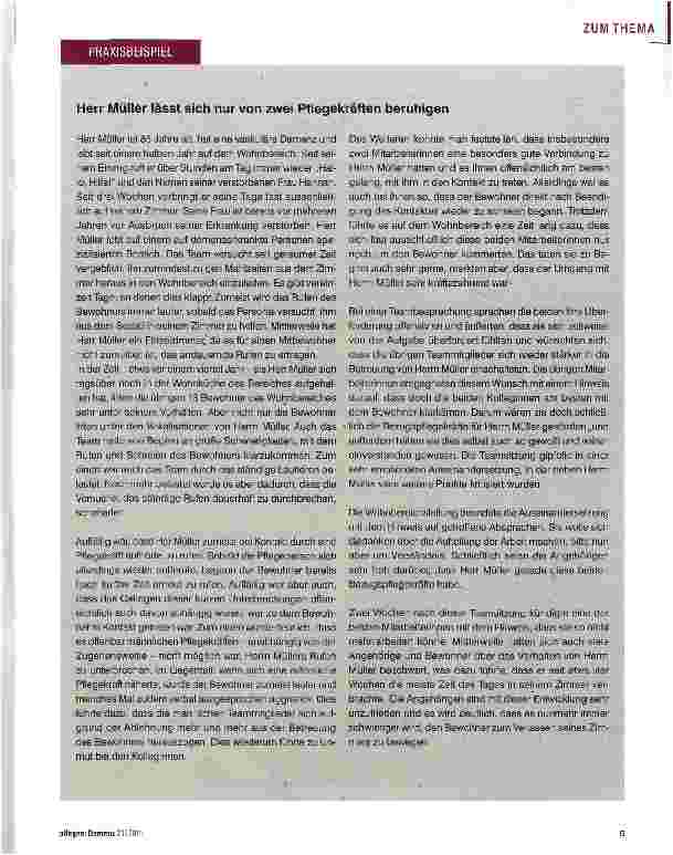 Vorschauseite 2: Ihr seid die Bezugskräfte!