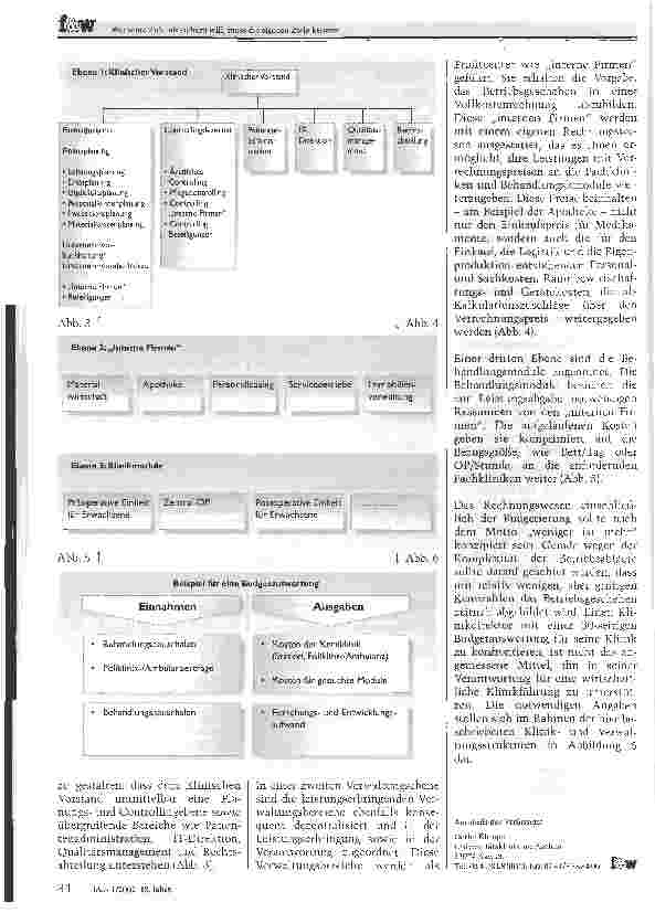 Vorschauseite 5: Wer seine Zukunft sichern will, muss die eigenen Ziele kennen. Das modulare Krankenhaus mit seinen selbständigen Einheiten schafft beste medizinische Versorgung durch zufriedenes…